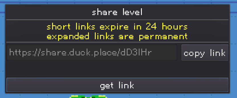 Link sharing